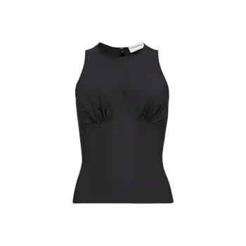 Sonia Rykiel Bustier detail Open back Tank Top