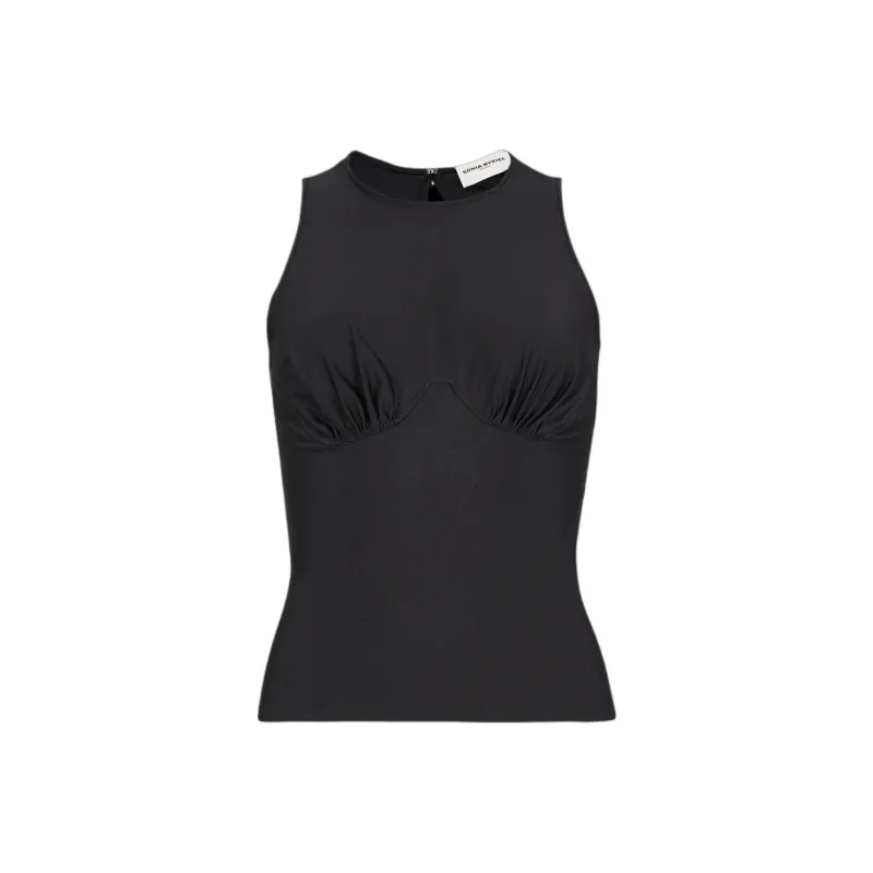 Sonia Rykiel Bustier detail Open back Tank Top-0