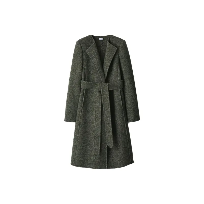 Burberry Single breasted Wool Coat-0