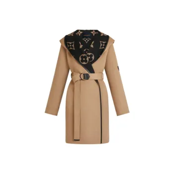 LOUIS VUITTON FW22 Coat Women's Brown