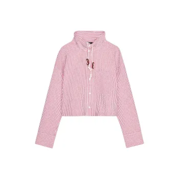 ZARA Shirts Women's Red/White