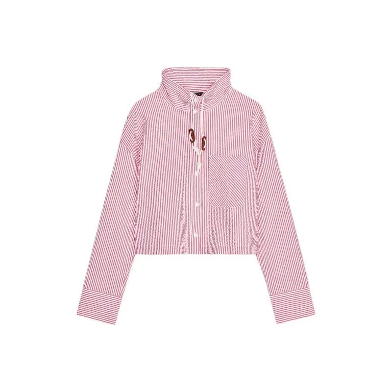 ZARA Shirts Women's Red/White-0
