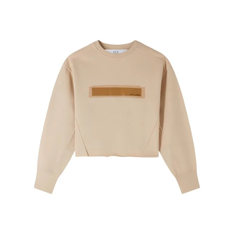 A.P.C Don Juan Cropped Sweatshirt-0