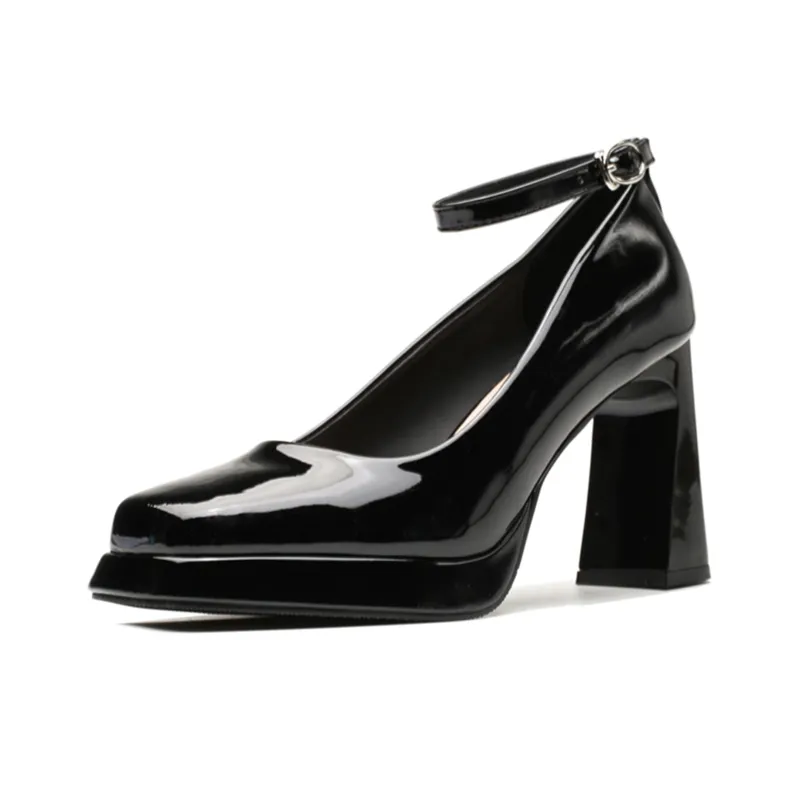 KATHRYN WILSON Chunky Heel High Heels 9cm Women's-11