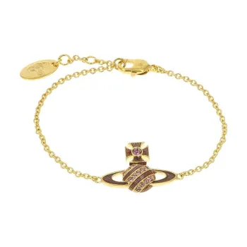 Vivienne Westwood Brass Bracelets Unisex Gold