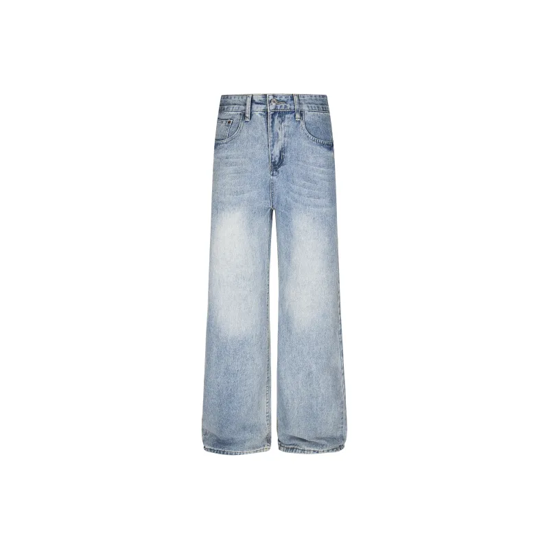 Xmithie Straight Fit Jeans Unisex Blue-0