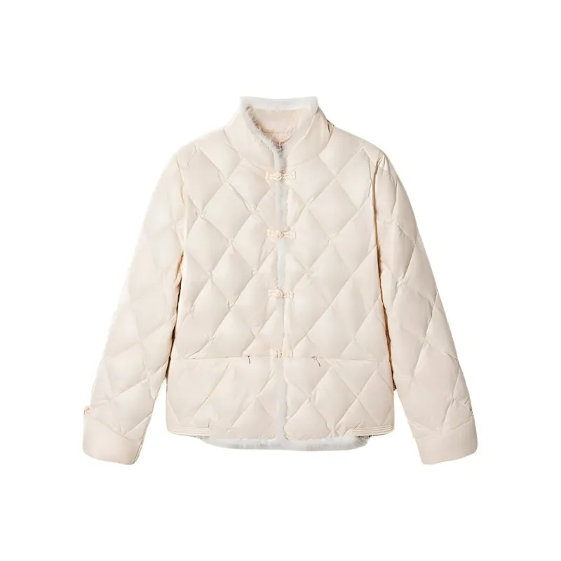 Mo Han Yi Mei Down Jacket Women's Apricot-0