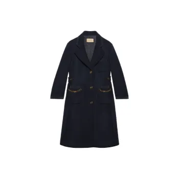 GUCCI Coats Women's Blue