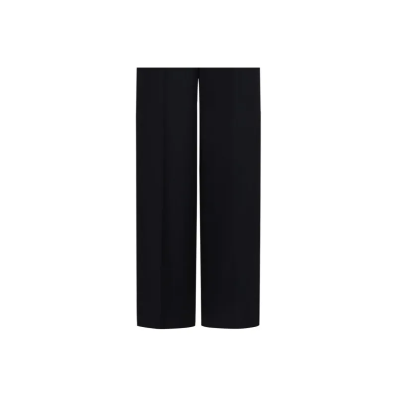 EMPORIO ARMANI Crepe Trousers-3