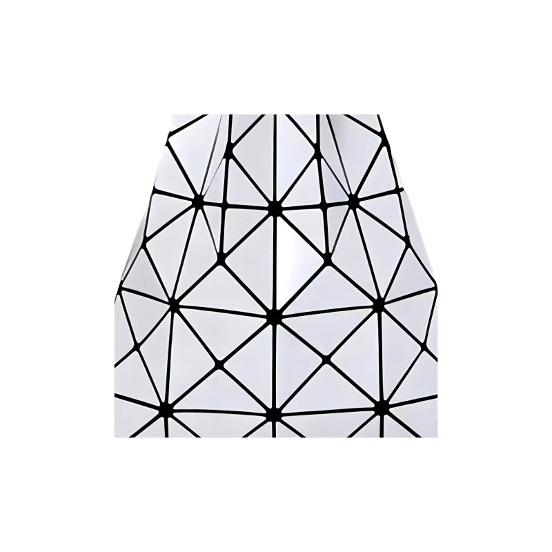 ISSEY MIYAKE Polyester Handbag, Shoulder Bag, Crossbody Bag Mini Women's White-2