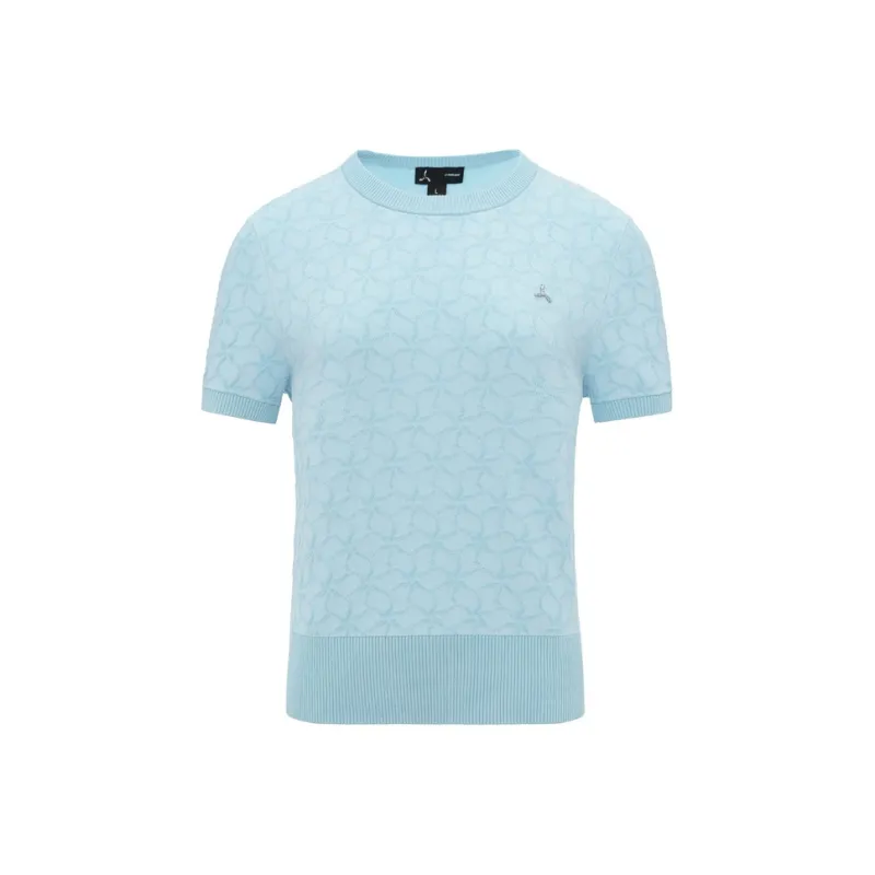 LI NING 1990 Classic Collection Knitwear Women's Light Azure Blue-0