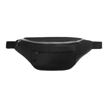 ZARA Polyamide Fanny Pack Sling Bags Men's Black