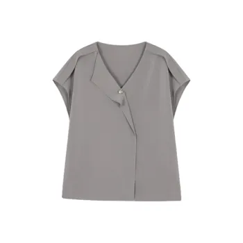 Ning Cai Yuer Shirts Women's Gray