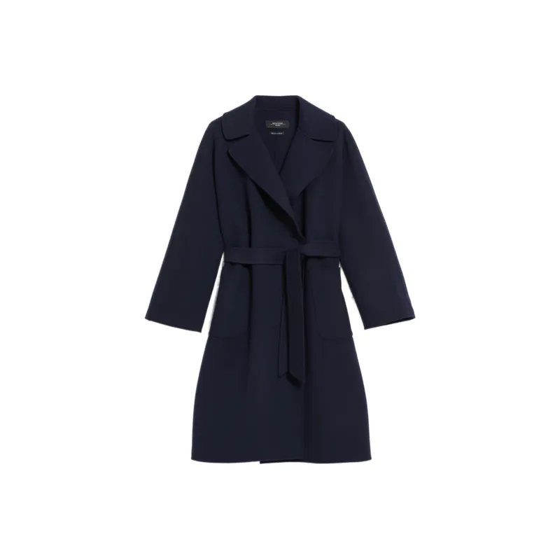 WEEKEND MaxMara Coats Women's Navy Blue-0