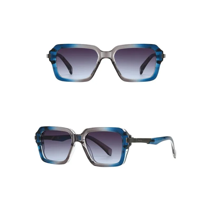 JEANSWEST Metal Square Sunglasses Unisex-11