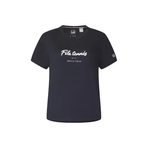 FILA Athletics Tennis Regular T Shirt Women's RD Royal Blue NV