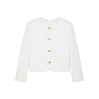 CELINE SS25 Jackets & Coats Women's Ivory