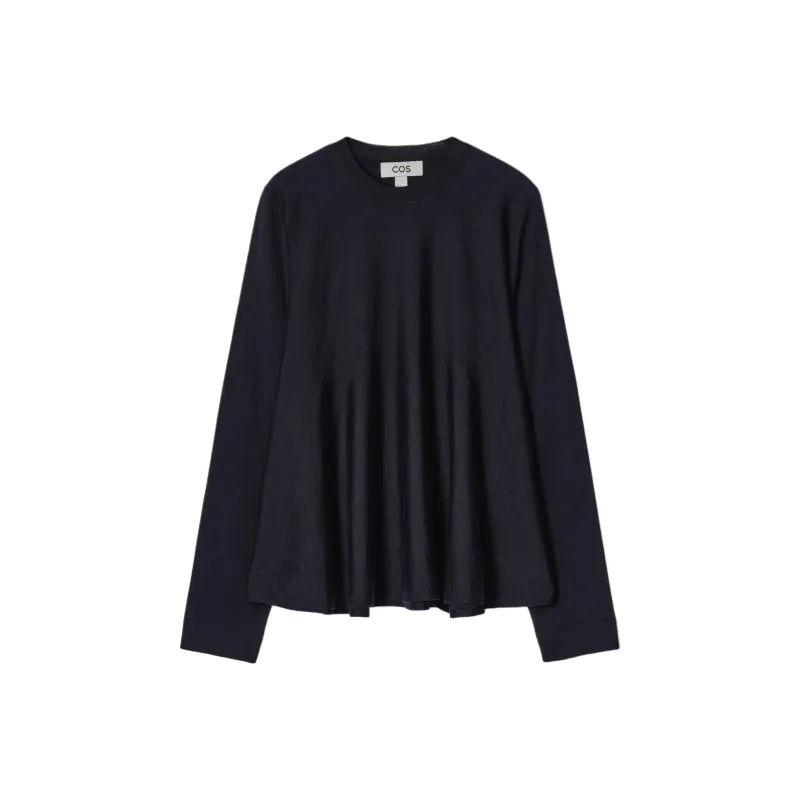 COS Knitwear Women's Navy Blue-0