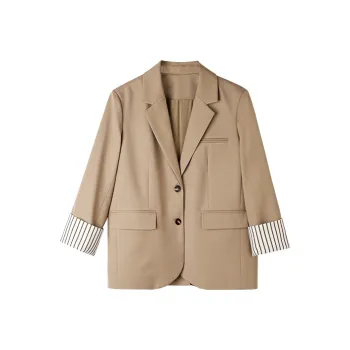 HIPPIEMISS Business Suits Women's Khaki