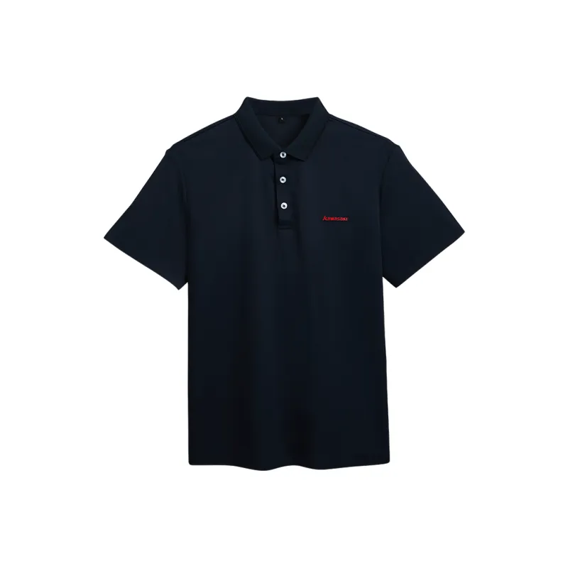 Kawasaki Polo Shirt Women's White/navy/gray-4