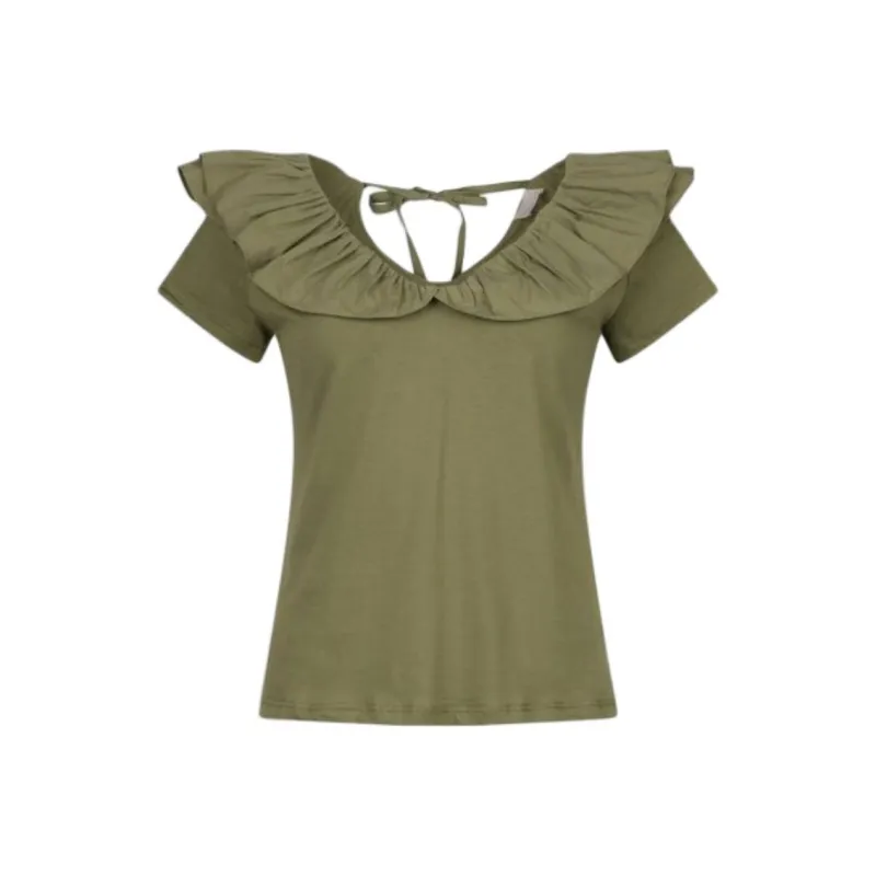 LIU·JO Shirt Women's Olive Green-0
