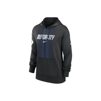 Nike x MLB Detroit Tigers Authentic Collection City Connect Practice Sweatshirt Women's Marine Blue