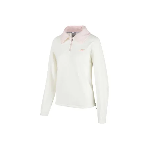 Skechers Basic Sports Series Sweatshirt Women's Marshmallow White