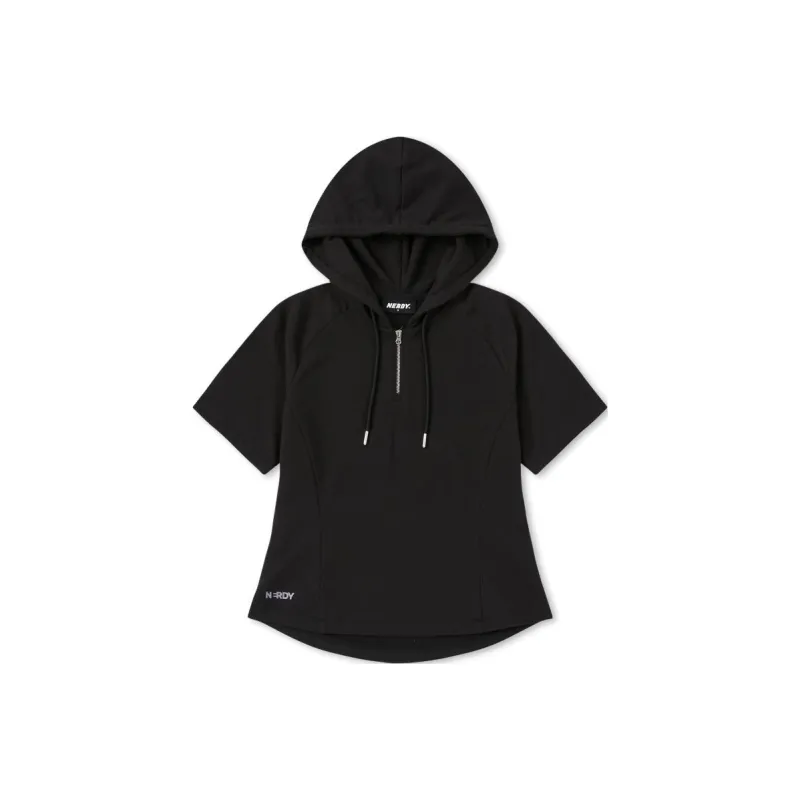 Nerdy Sweatshirts Women's Black-0