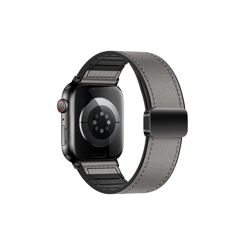 Brangdy Apple Compatibility Watch Band Artificial Leather Material-5