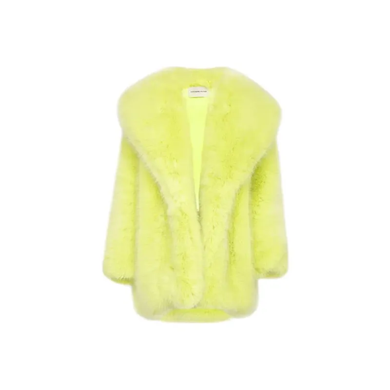 Alexandre Vauthier Coats Women's Yellow-0