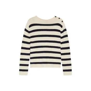 WEEKEND MaxMara Vibo Striped Crewneck Jumper