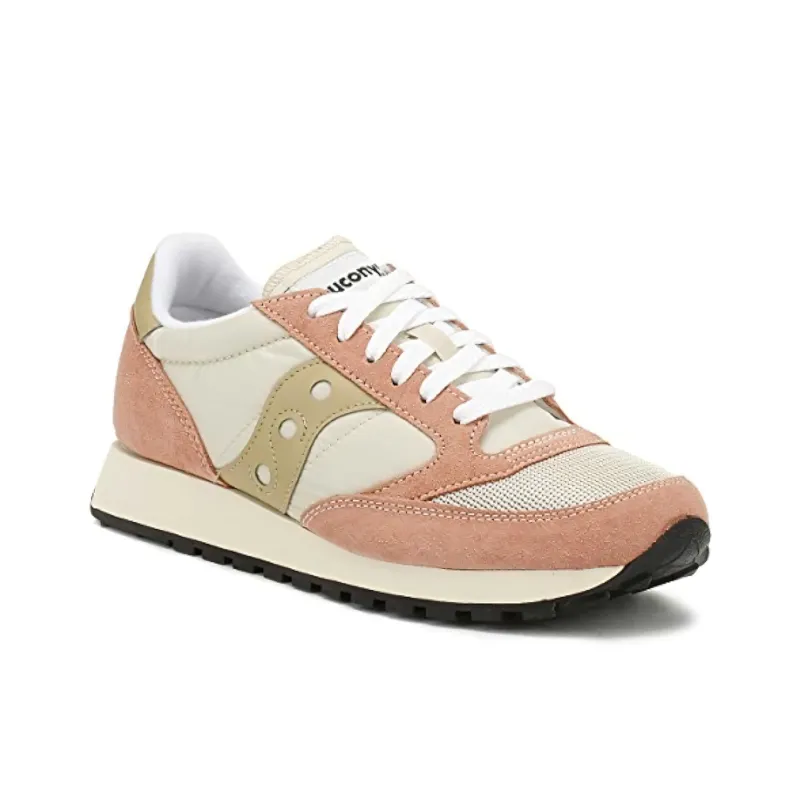 Saucony Jazz Original Vintage Low Top Running Shoes Women's Pink-1