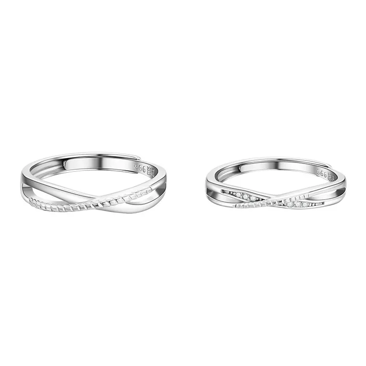 SOFTDORA S999 Fine Silver Rings Unisex-1