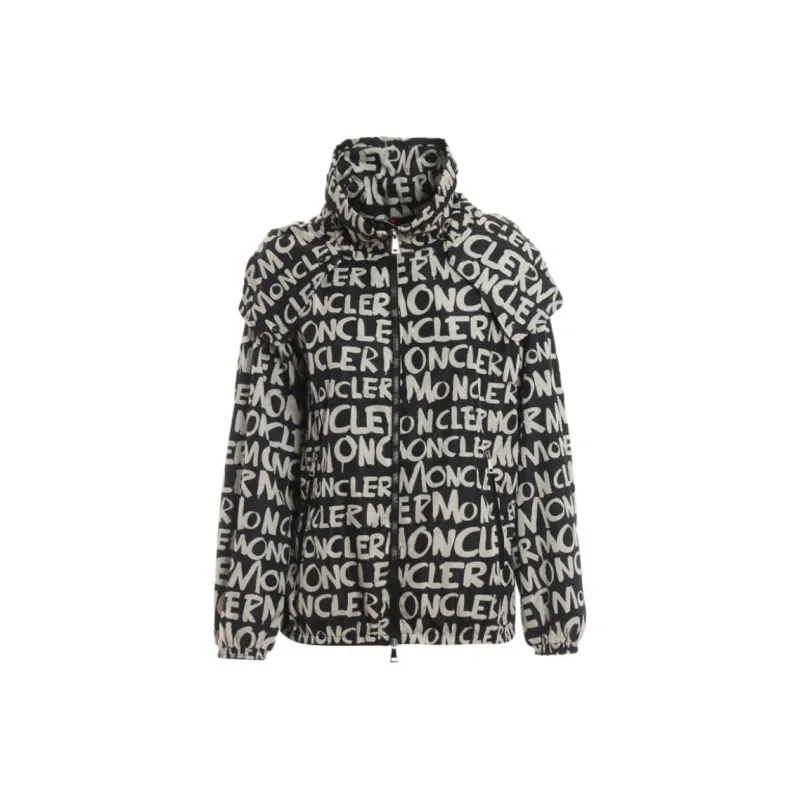 Moncler Jackets Coats Women's Black-0