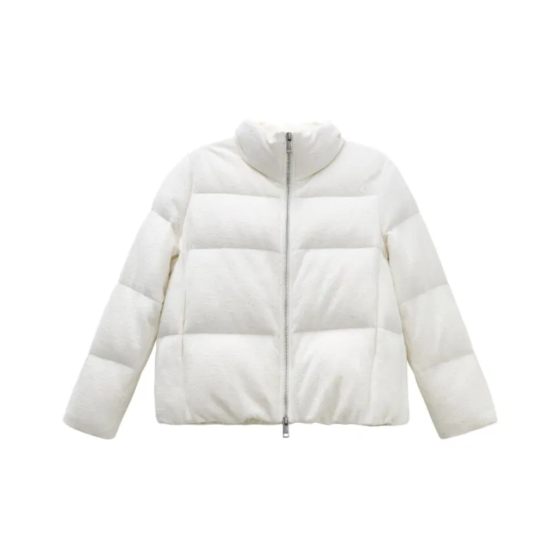 THE SEA LIFE Down Jacket Women's Cloud White-0