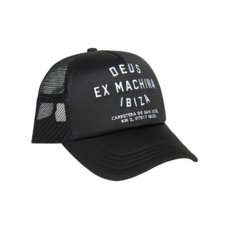 Deus Ex Machina Polyester Baseball Caps Unisex Black-0