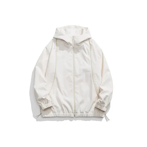 MIIOW Outdoor Loose Fit Multi-Zip Closure Windbreaker Jackets Women's