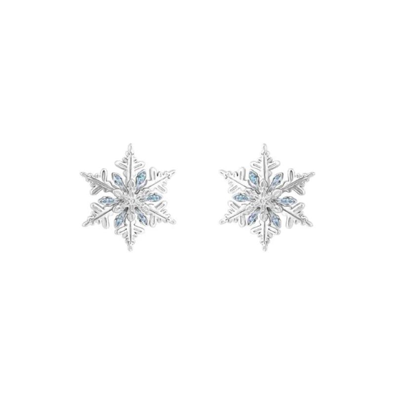 JEANSWEST Silver Plated Copper Stud Earrings Unisex-0