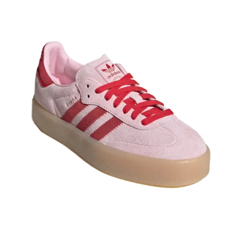 Adidas Sambae Clear Pink Better Scarlet Women's-2