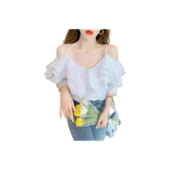 Mu Xiao Xin Chiffon Shirt Women's