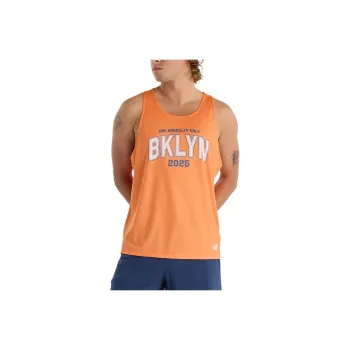 New Balance RBC Brooklyn Half Tank Top Men's Orange
