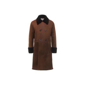 PRADA Double Breasted Mid Length Coat