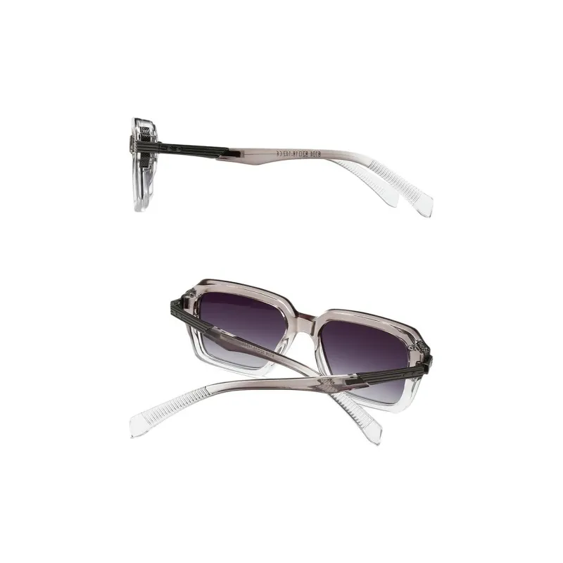 JEANSWEST Metal Square Sunglasses Unisex-5