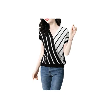 Cypress House Knitwear Women's Black White