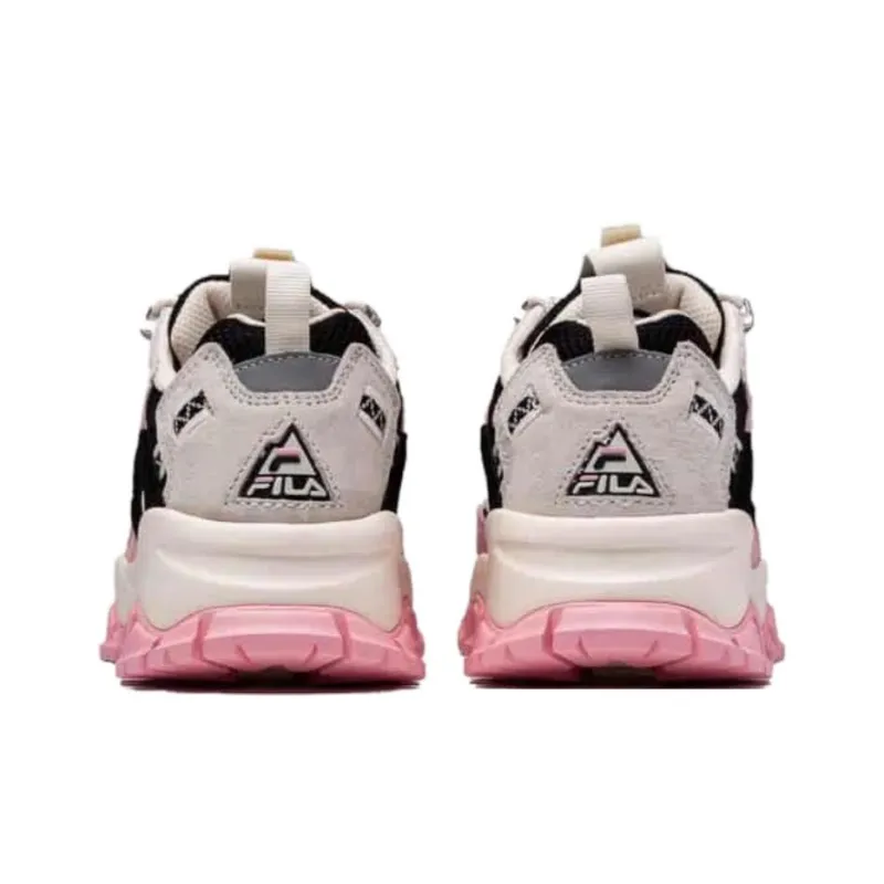 FILA Ray Tracer Tr 2 Cushioning, Slip Resistant, And Abrasion Resistant Low Top Casual Shoes Women's White-3