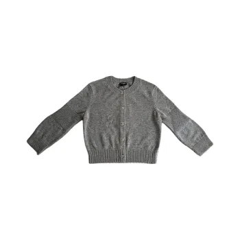 CHANEL 24B Cashmere Sweater Women's Brown