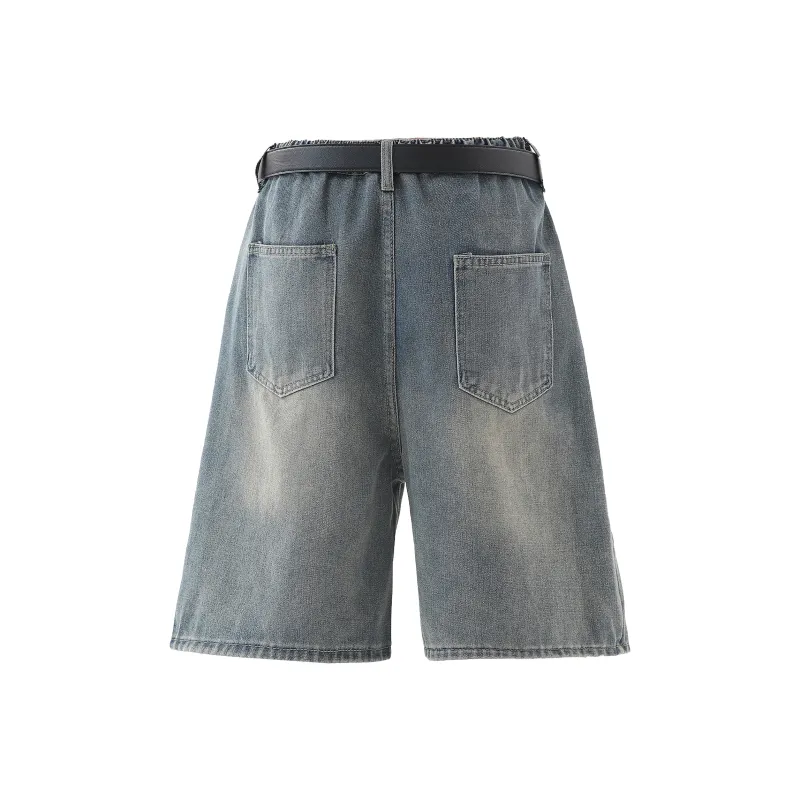 CHARLIE GOLF Denim Shorts Unisex-3