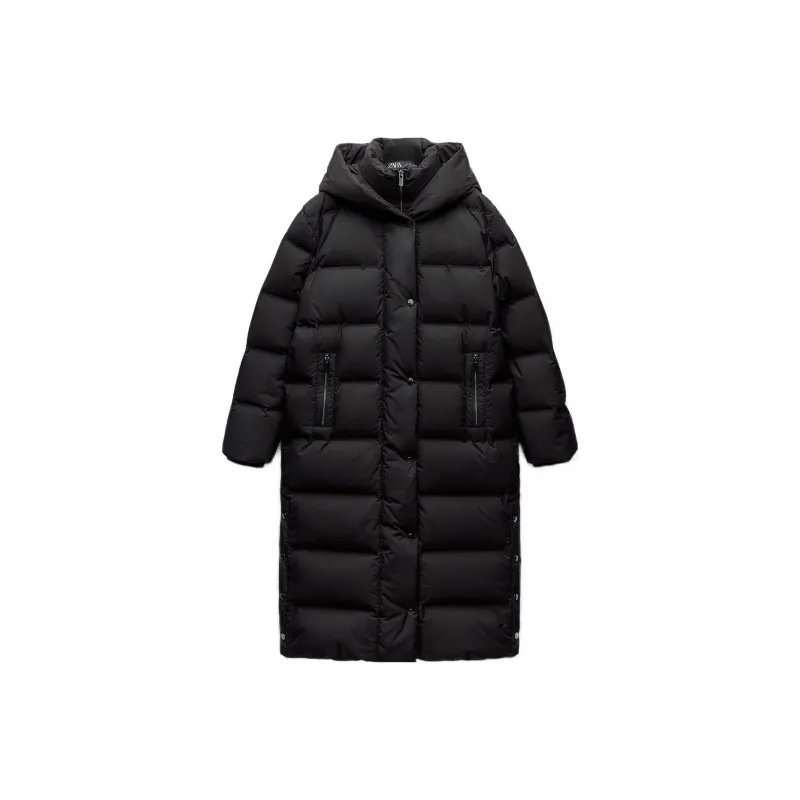 ZARA Down Jackets Women's Black-0