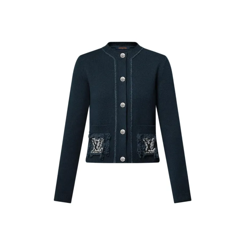 LOUIS VUITTON Knitwear Women's Marine Blue-0