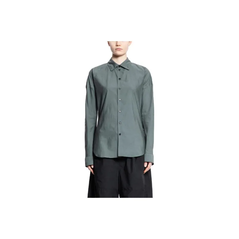 Lemaire Long Sleeved Button Up Shirt-0